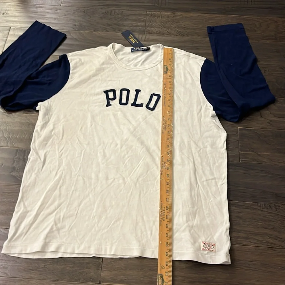 Polo Ralph Lauren Heritage Long Sleeve T Shirt new Mens Size XXL